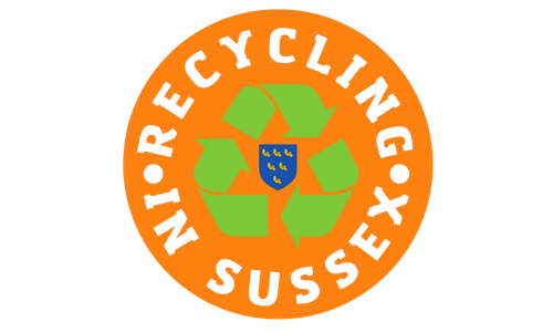 Image shows Recycling in Sussex Logo