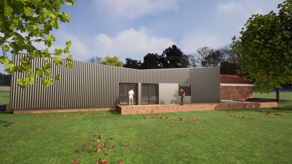 Image shows Designs for Knoll Park Youth Center