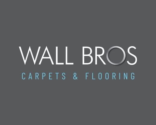 Image shows the Wall Bros Carpets logo